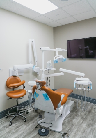 State of the art dental treatment room