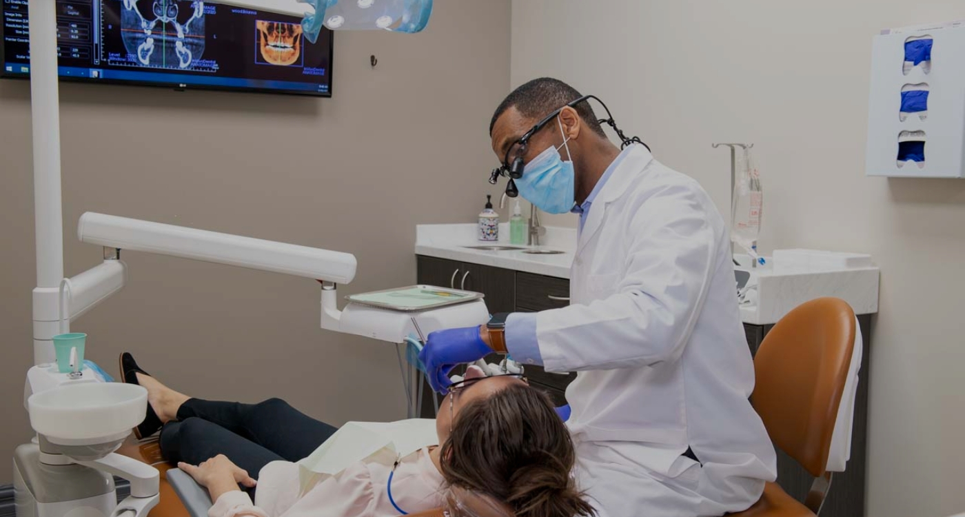 Doctor G in modern dental treatment room