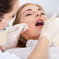 Woman under oral conscious sedation in Barnegat